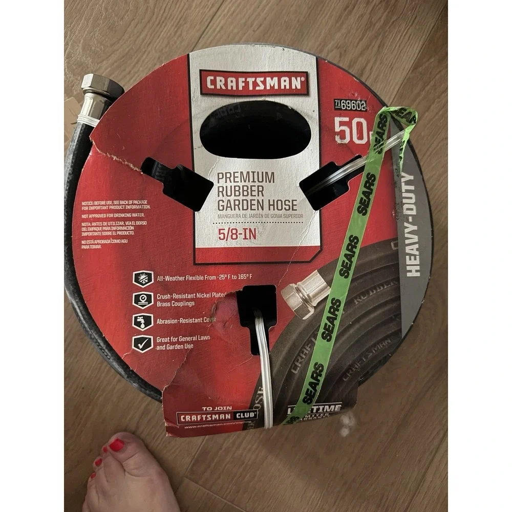 New Sears Craftsman USA NOS 50ft x 5/8